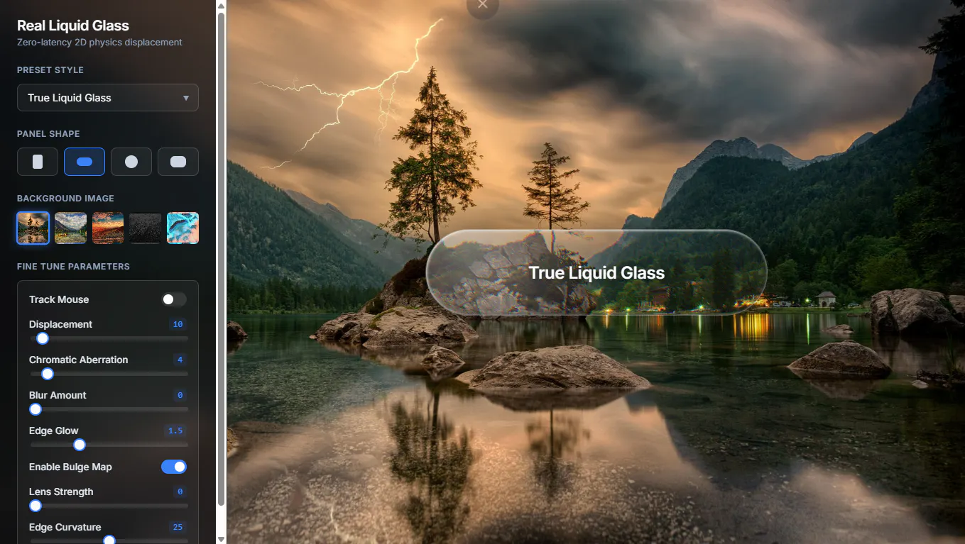 True Liquid Glass