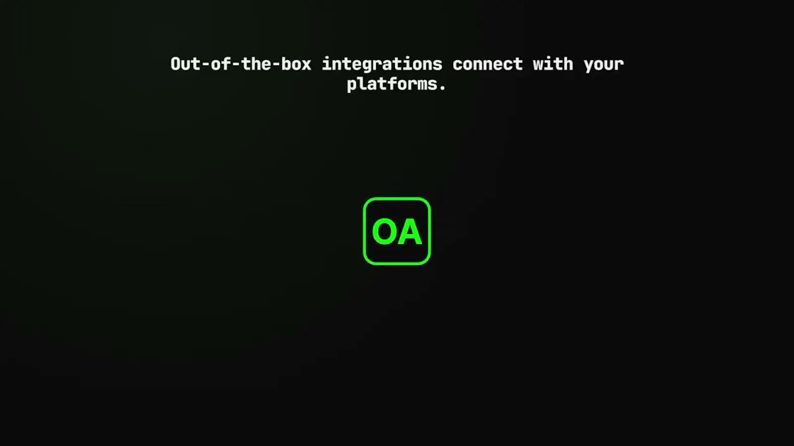 Open Assistant screenshot 1 (video preview)