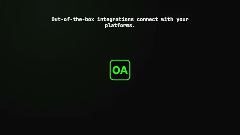 Open Assistant screenshot 1 (video preview)