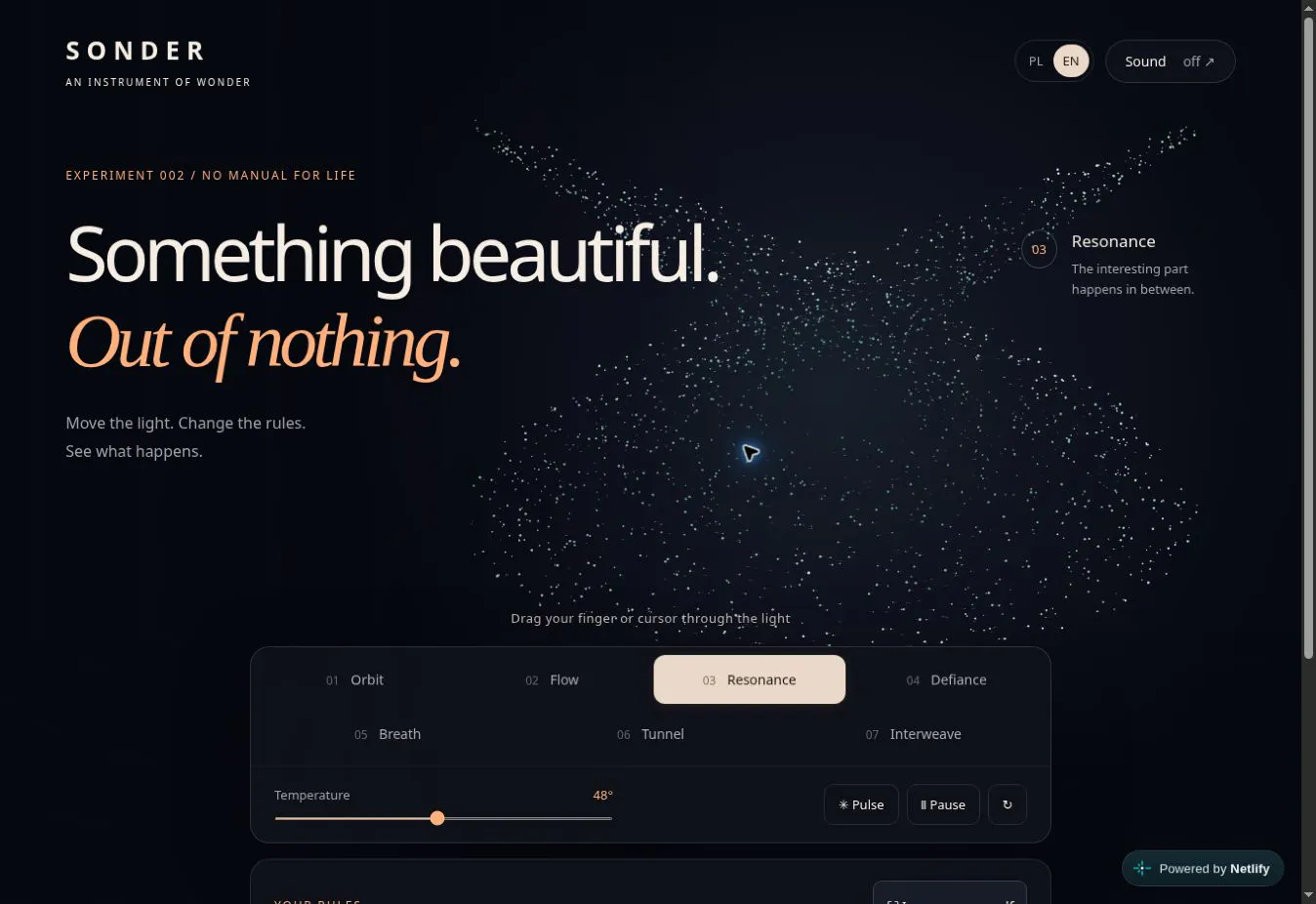 SONDER 截图 2