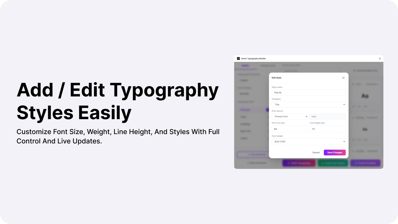 Smart Typography Builder gallery image