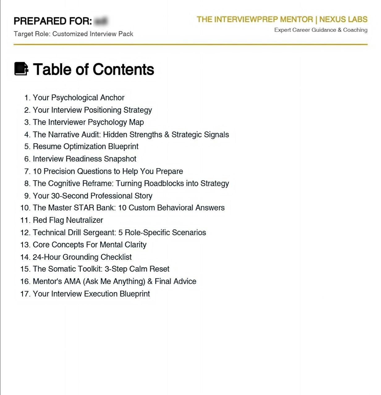 The InterviewPrep Mentor media 2