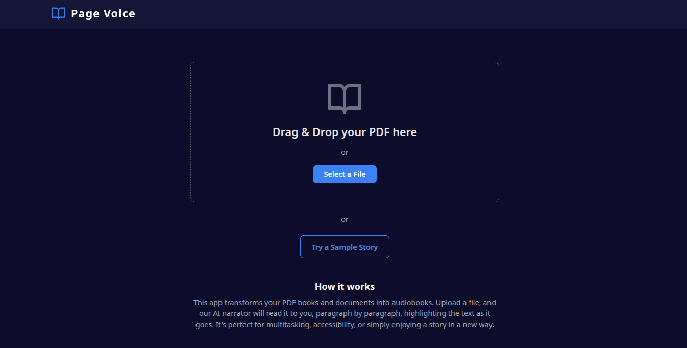 Page Voice gallery image