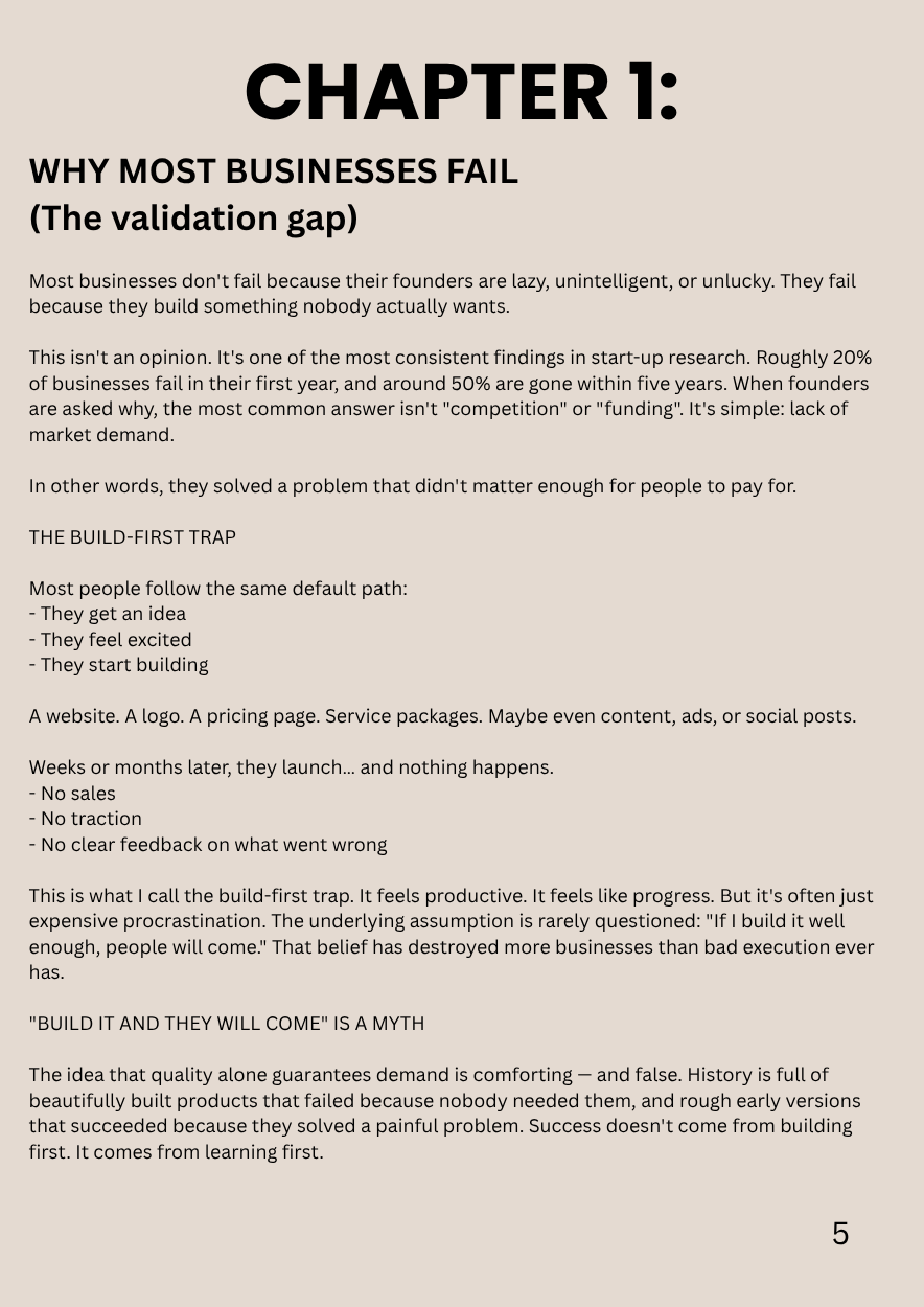 Business Validation Blueprint gallery image