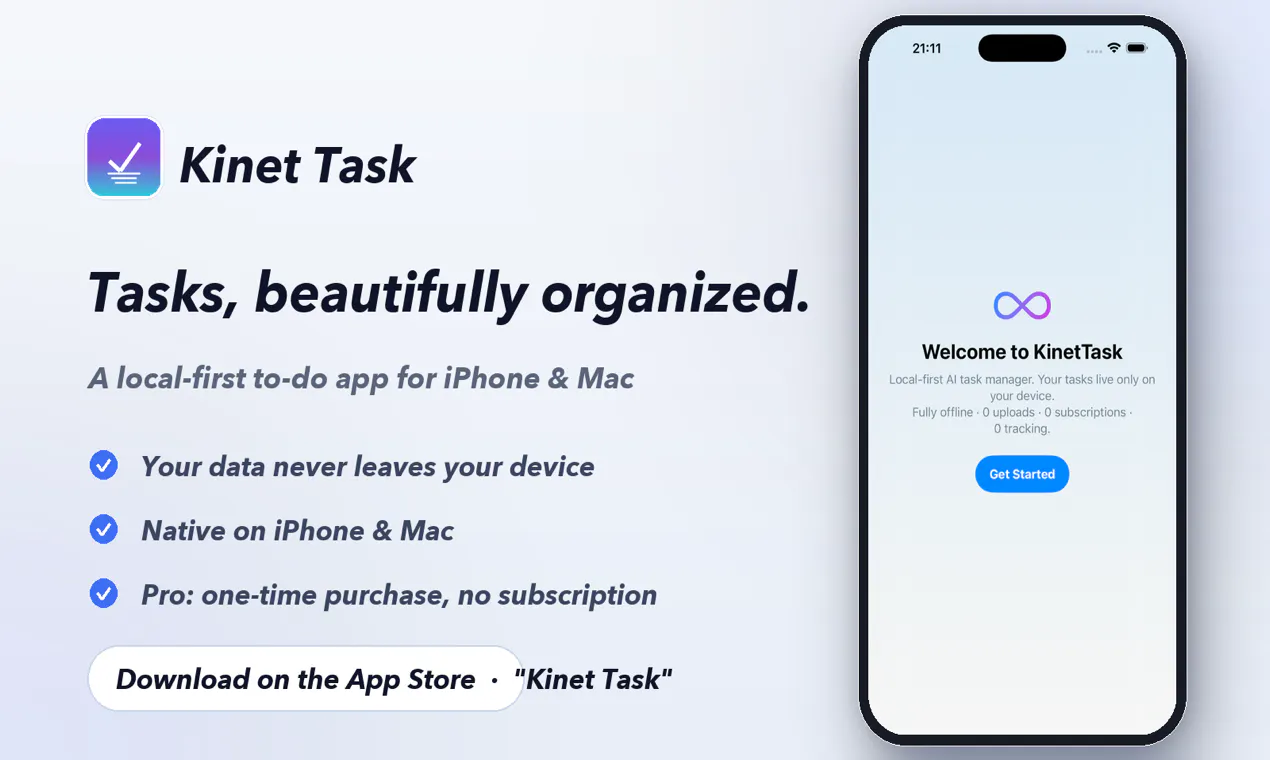 Kinet Task gallery image