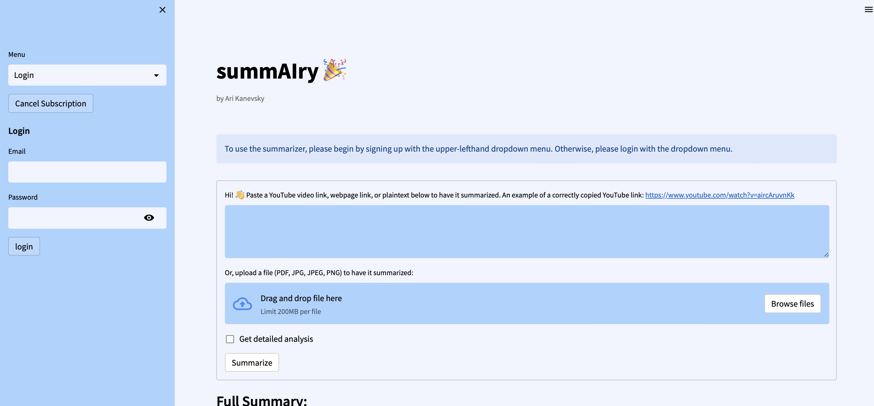 summAIry gallery image