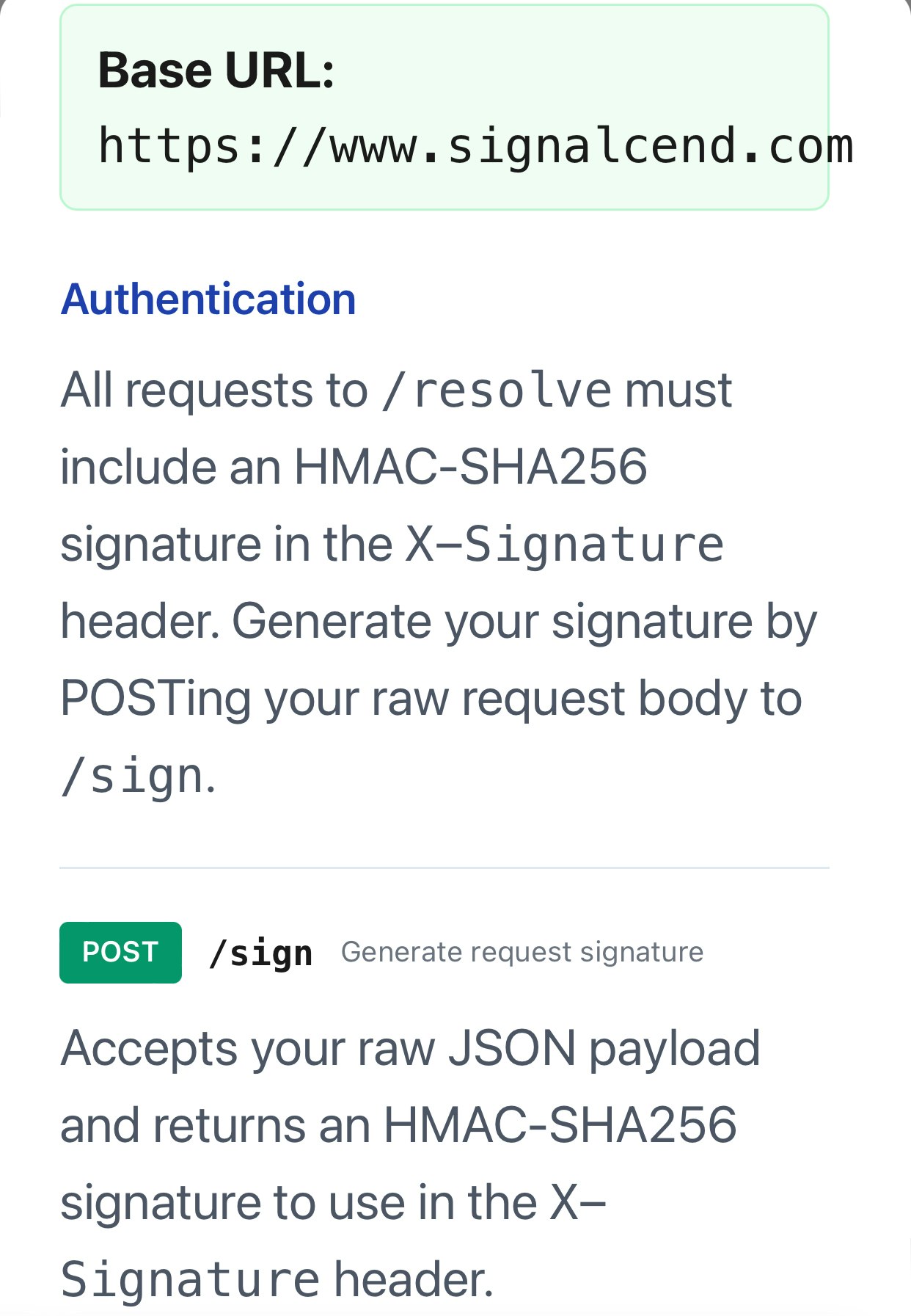 SignalCend  gallery image