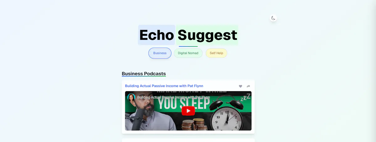 Echo Suggest