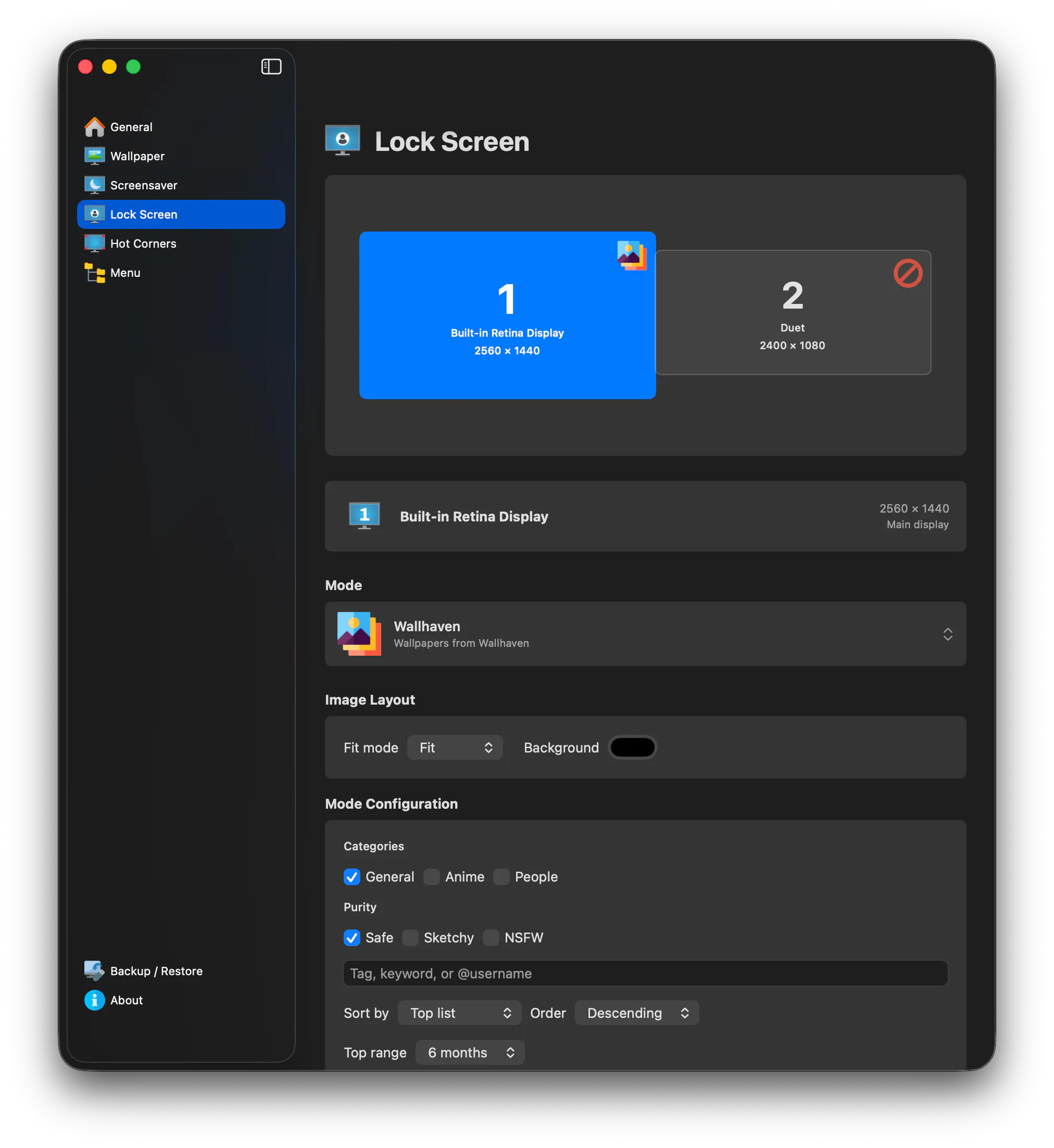 LumoTray for macOS gallery image