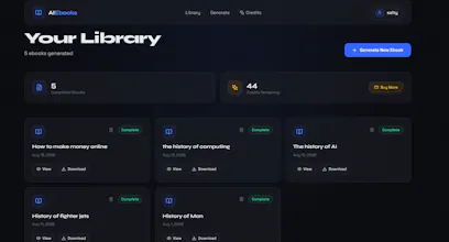 AI Ebook website gallery image