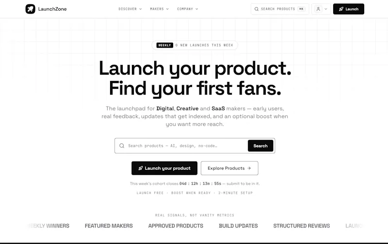 LaunchZone screenshot 1