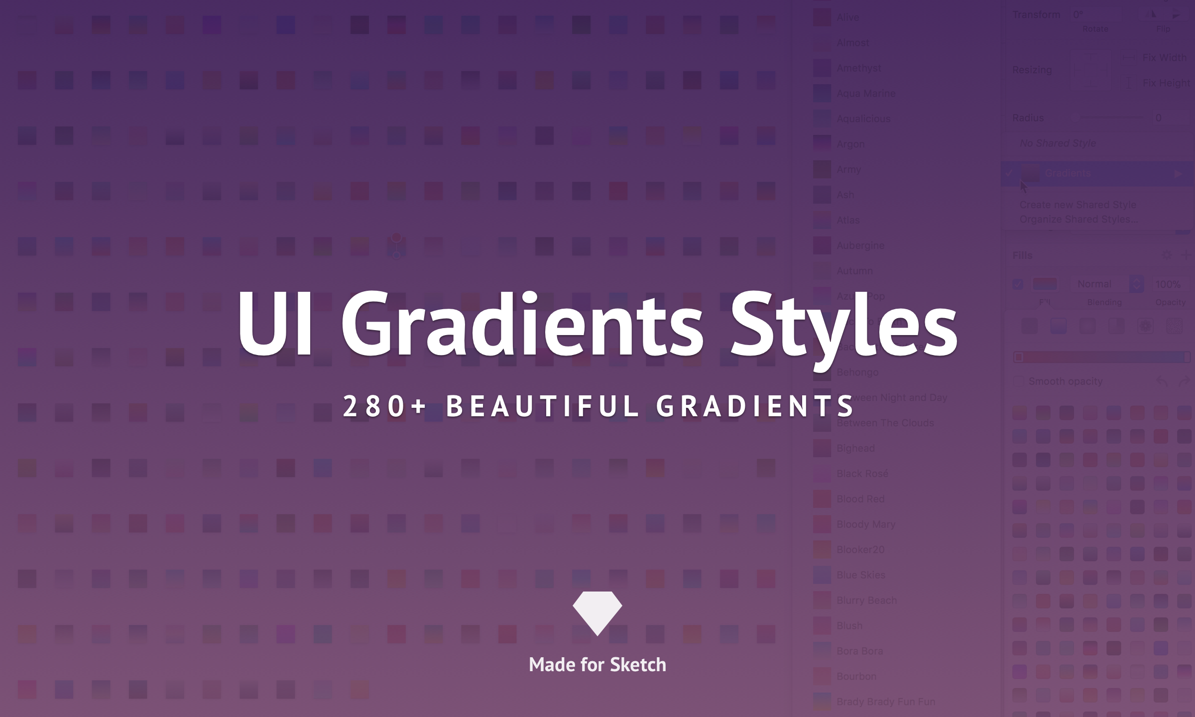 Gradients for Sketch gallery image