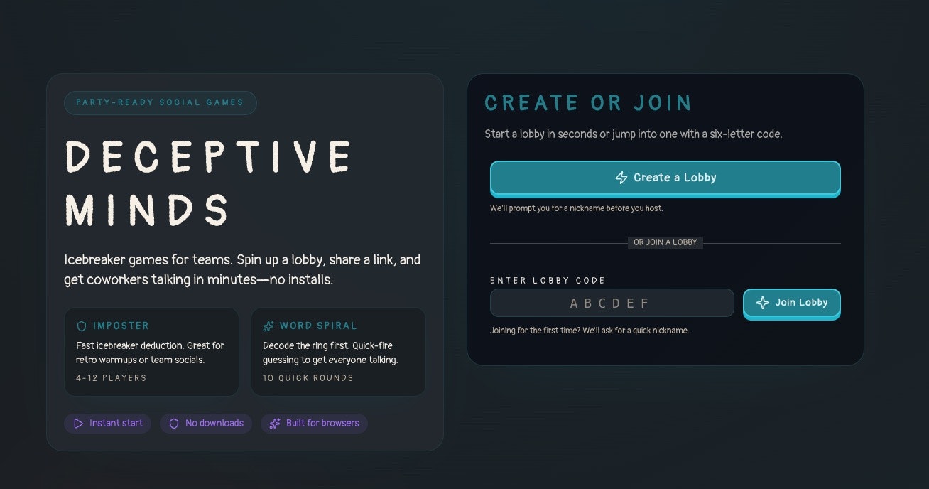 Deceptive Minds gallery image