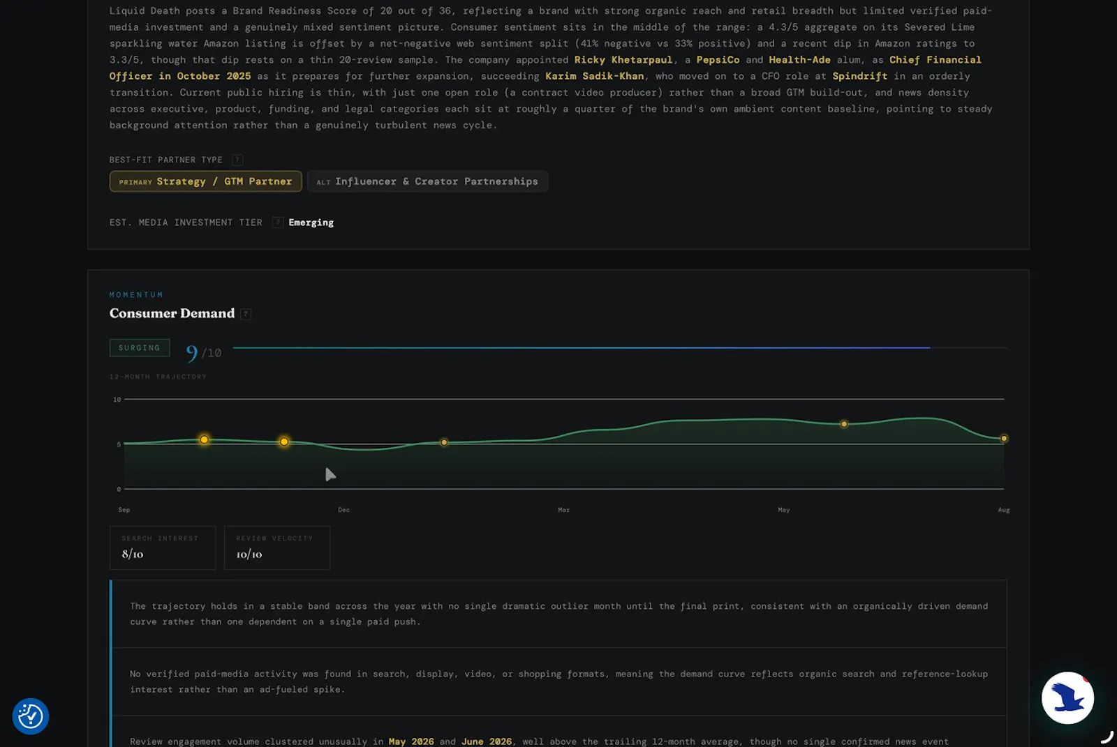 Peregrine OS Launch screenshot 2