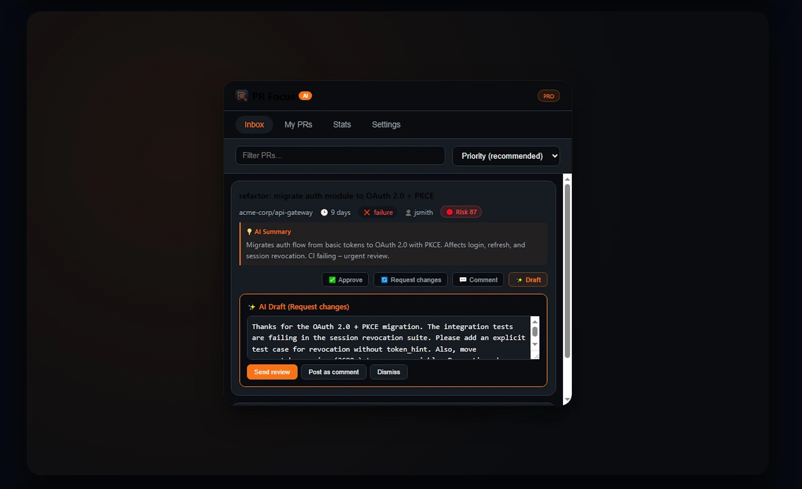 PR Focus Pro screenshot 5