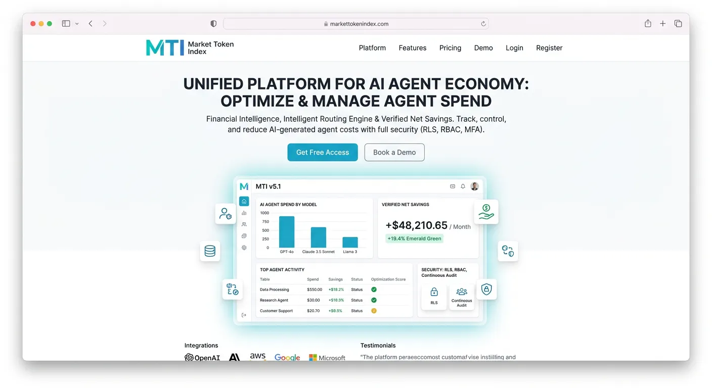 MTI (Market Token Index) screenshot 1