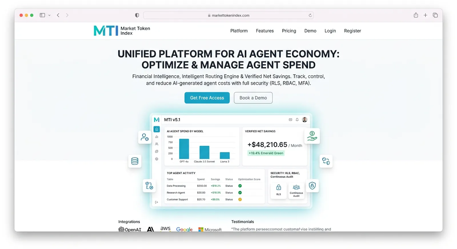 MTI (Market Token Index) screenshot 1