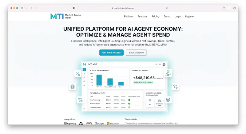 MTI (Market Token Index) screenshot 1