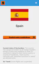 Travel Restrictions App gallery image