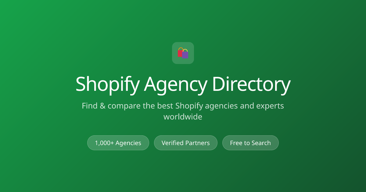 Shopify Agency Directory gallery image