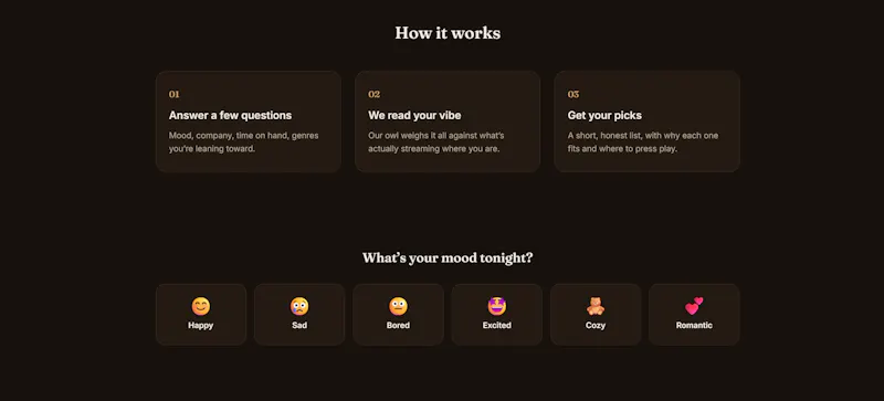 Entertainment Owl screenshot 2