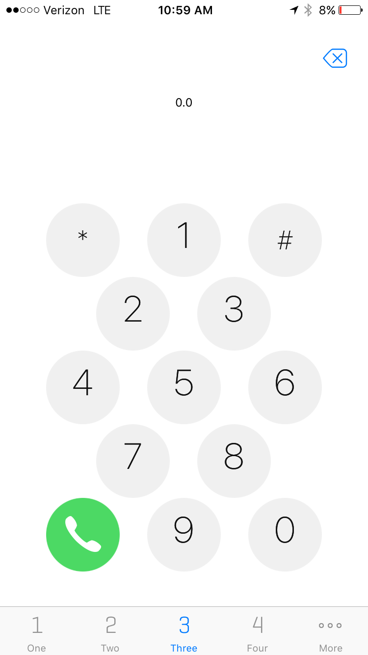 Re-Designing smartphone Dial-Pad layout gallery image