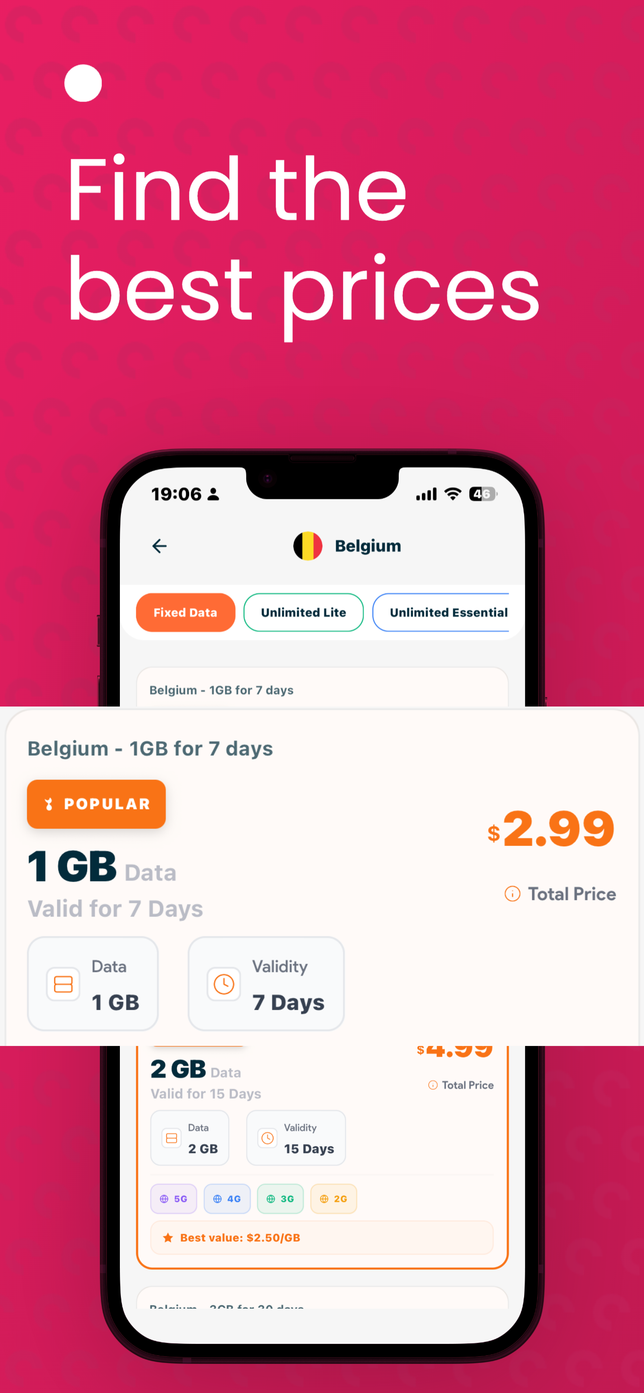 Nomado eSIM: Travel Data Plan - Screenshot 3 preview