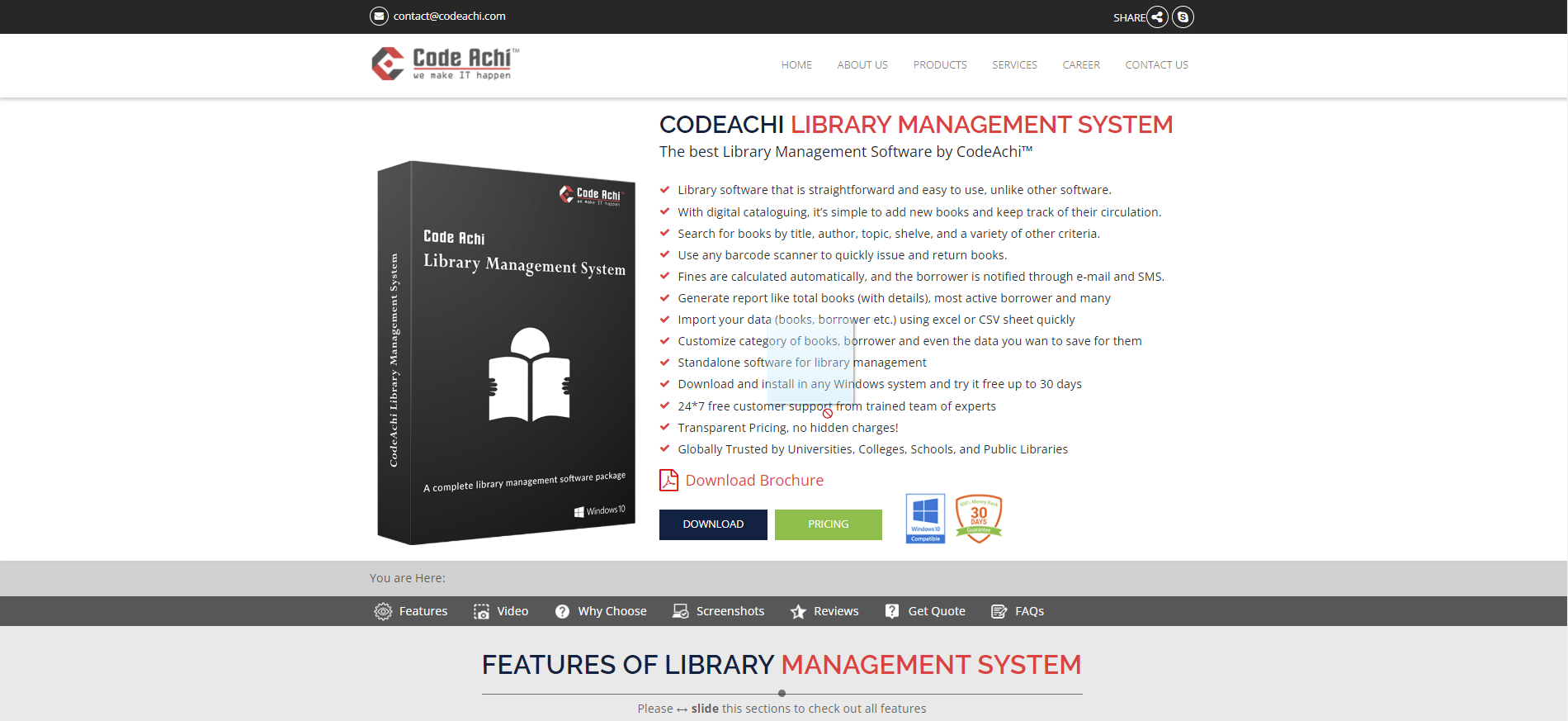 CodeAchi™ Library Management System gallery image