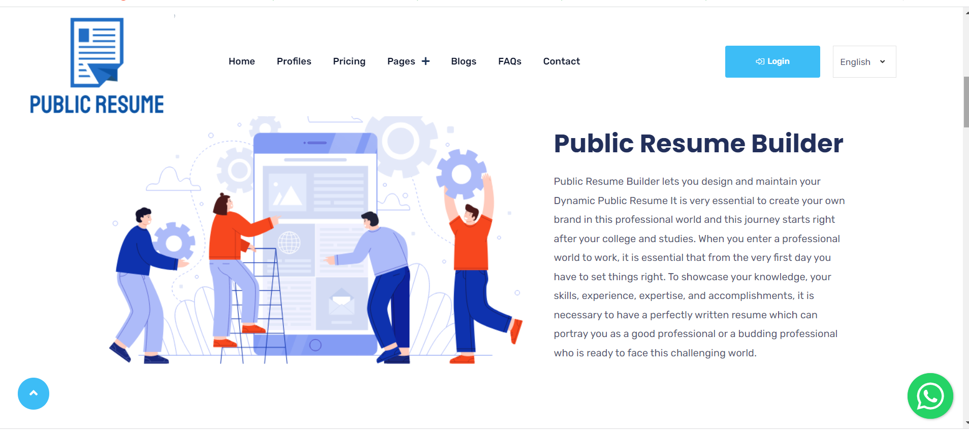 Create Your Public Resume -Free gallery image