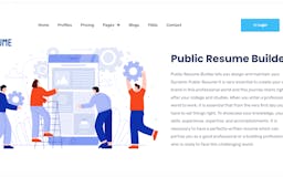 Create Your Public Resume -Free media 1
