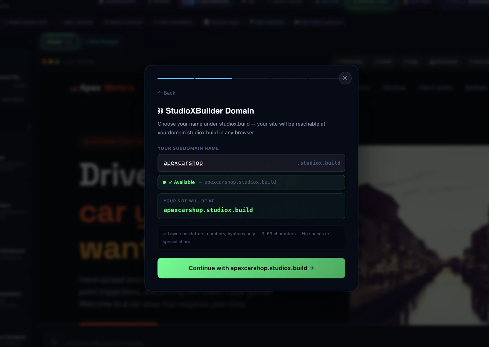 StudioXBuilder screenshot 11