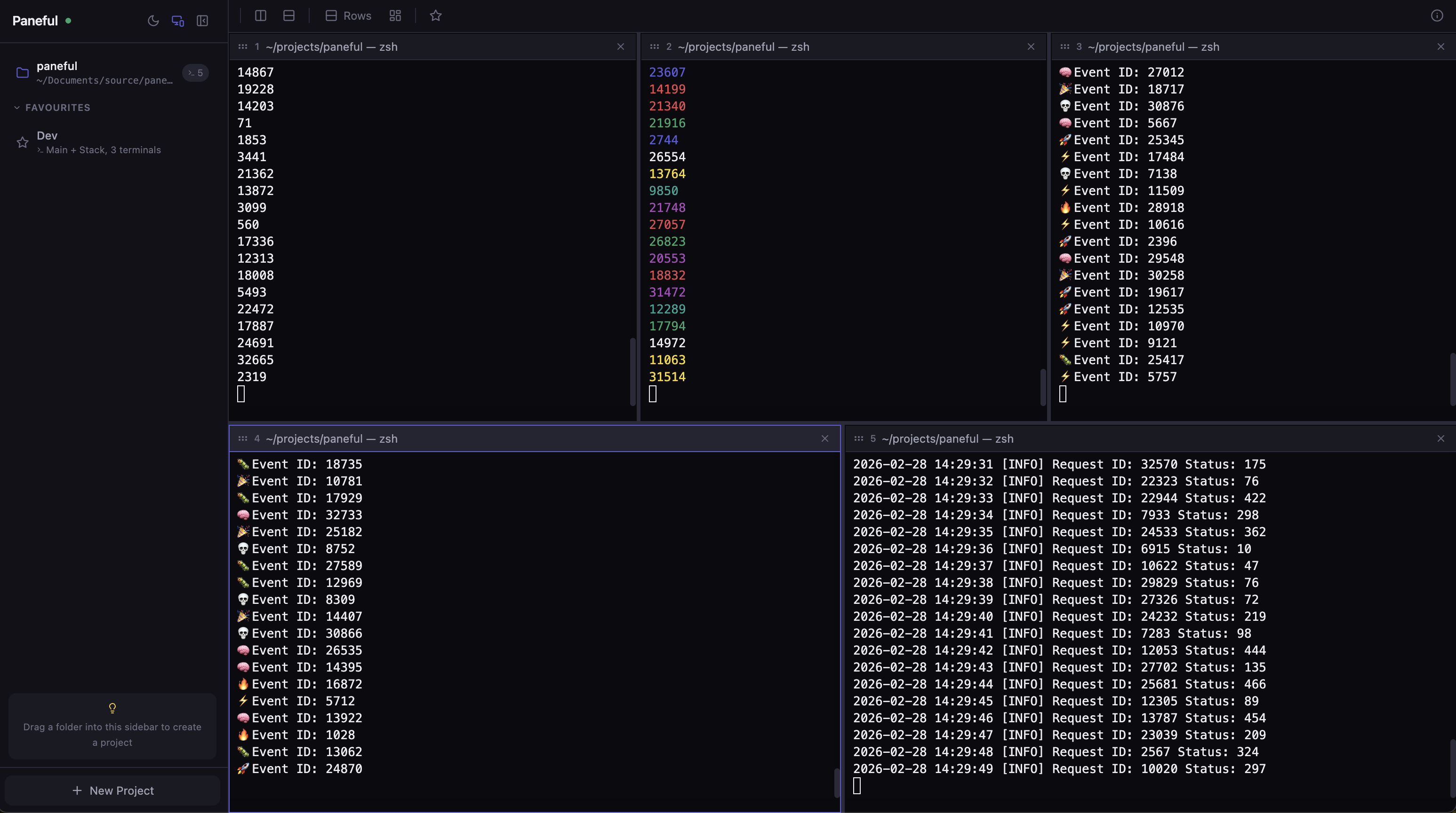 Paneful - Main product screenshot demonstrating key features and user interface