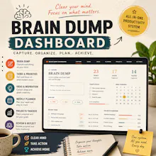 Brain Dump Dashboard | Clear Your Mind gallery image