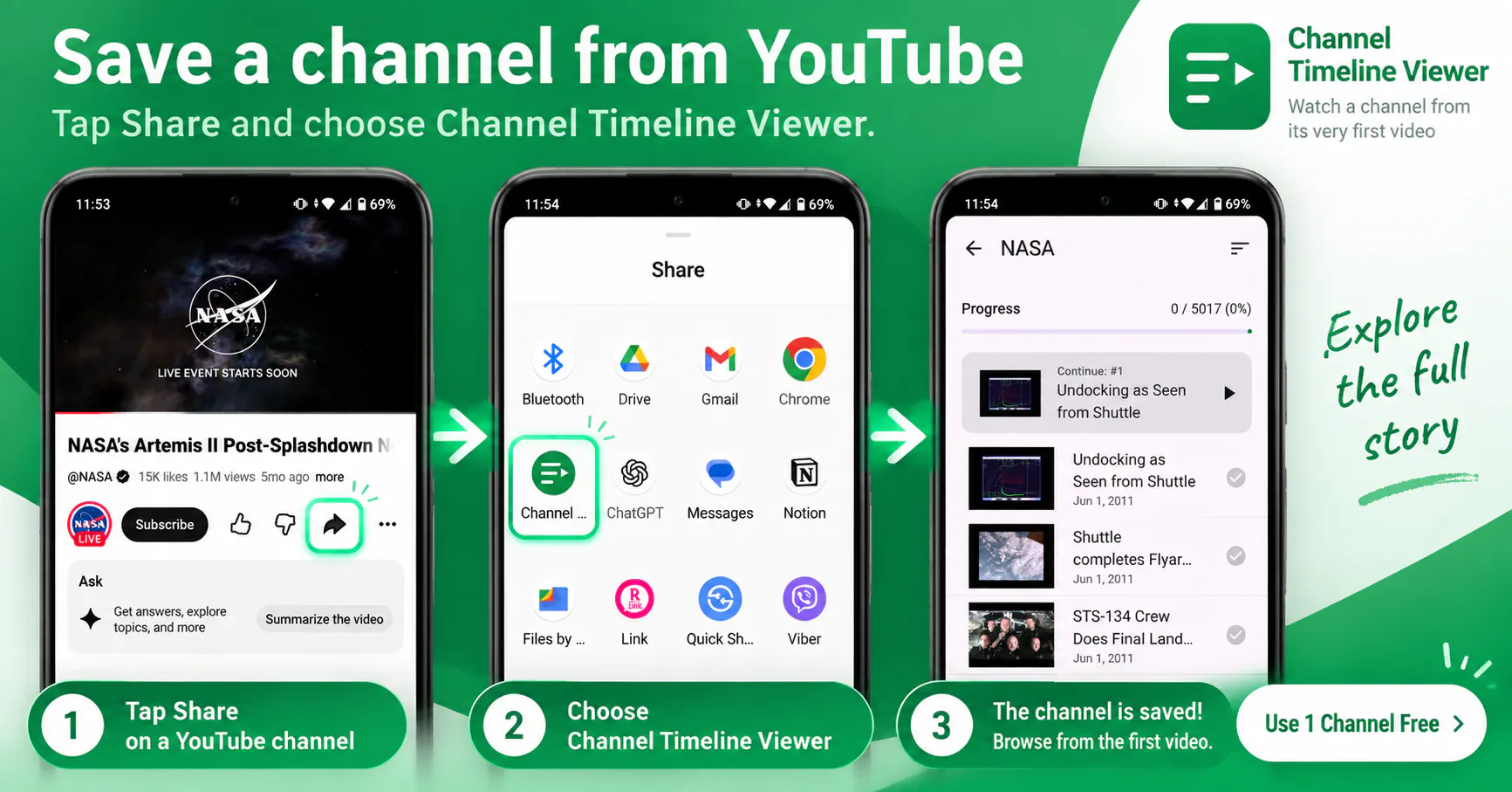 Channel Timeline Viewer gallery image