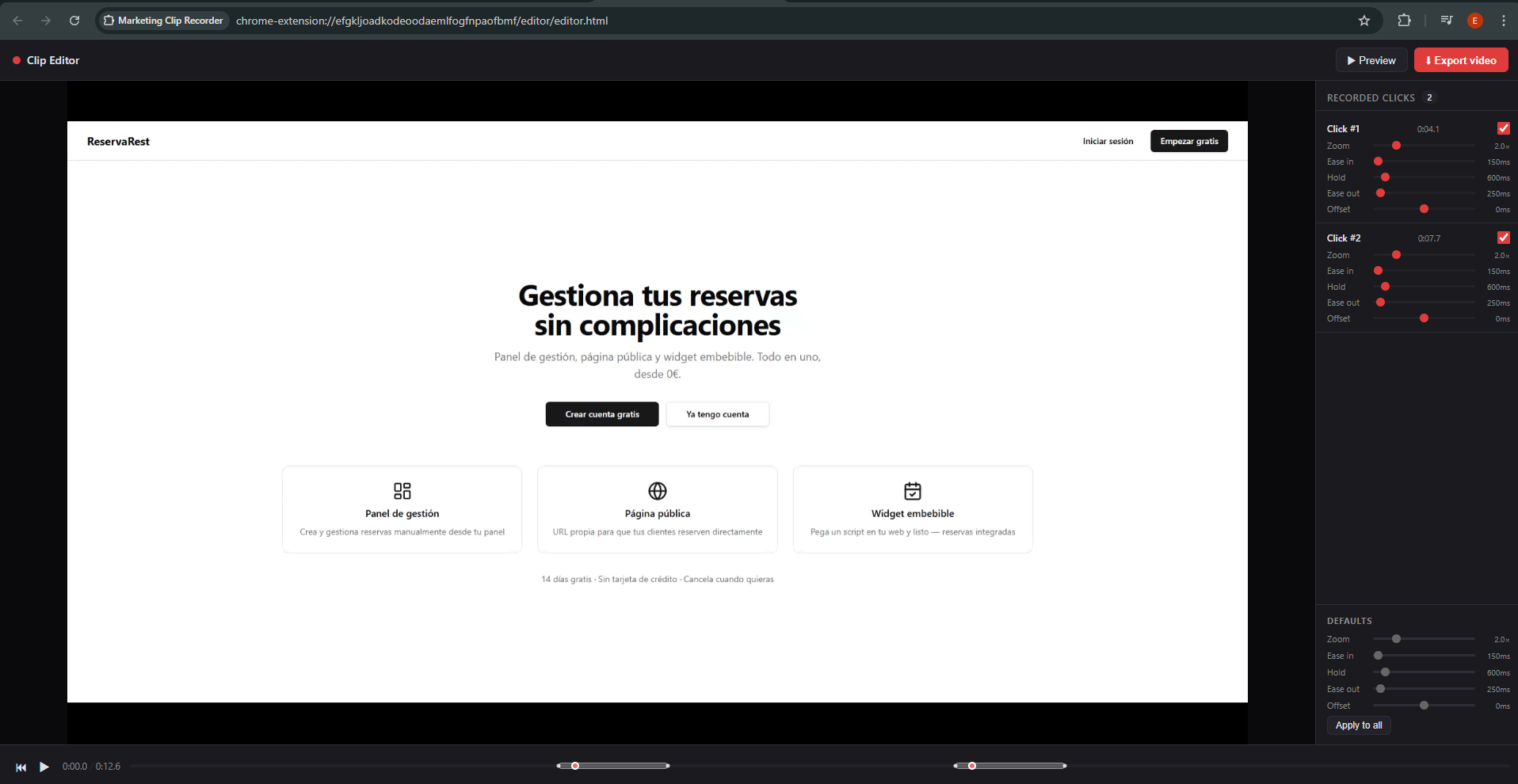 MarketingClipRecorder gallery image