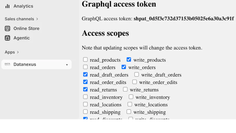 Datanexus for Shopify screenshot 3