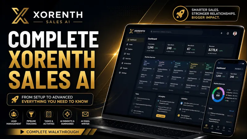 Xorenth Sales AI screenshot 1 (video preview)