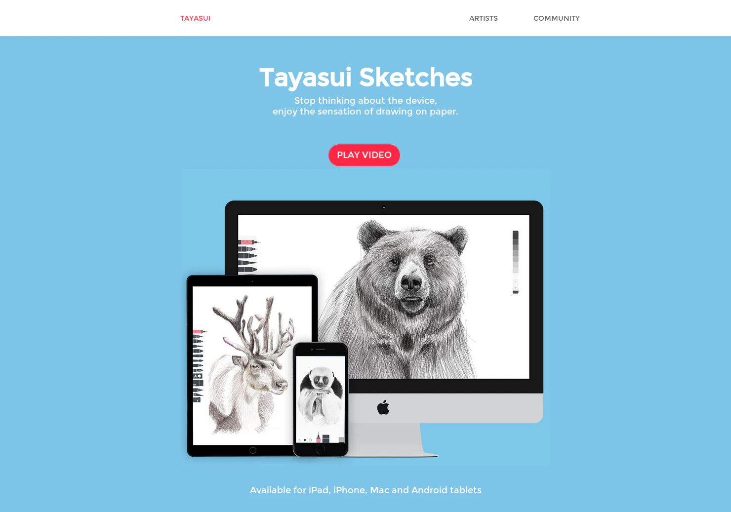 Tayasui Sketches for Mac