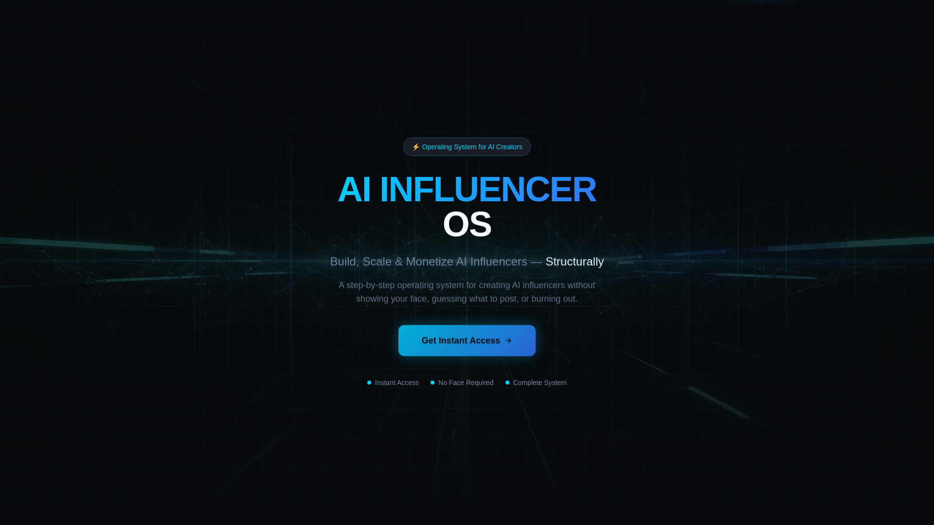 AI Influencer OS Launch gallery image