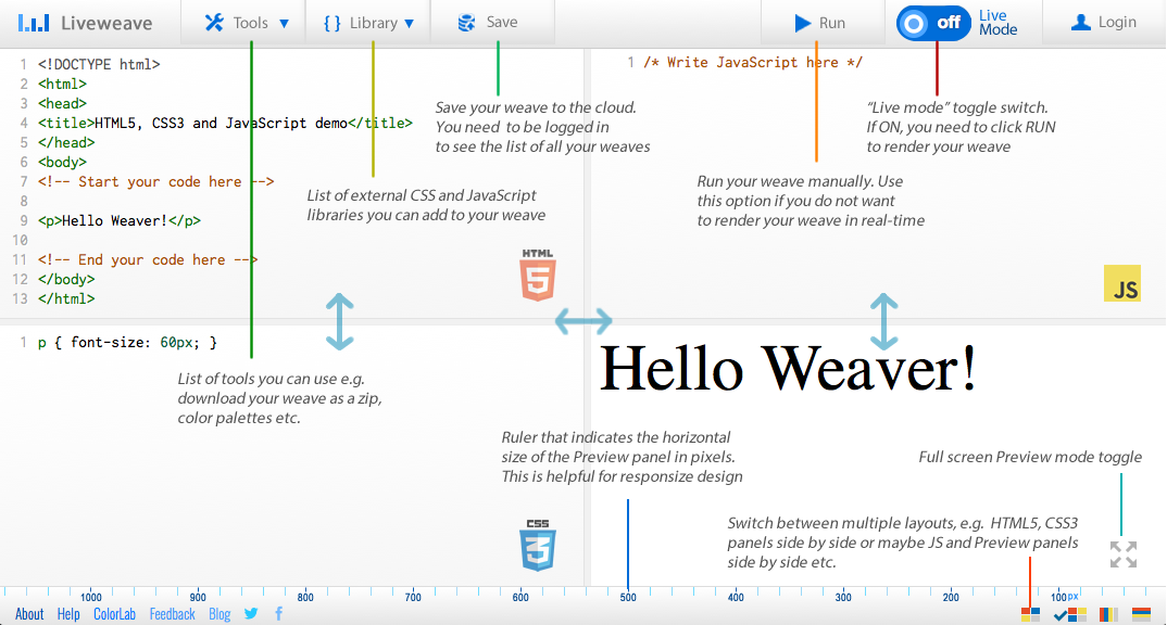 LiveWeave gallery image