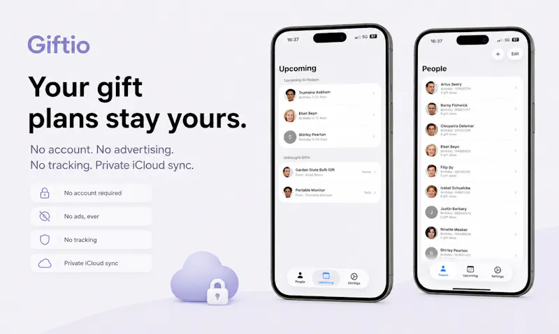 Giftio - Private Gift Planning screenshot 3