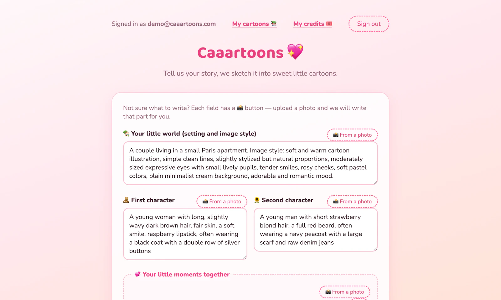 Caaartoons screenshot 2
