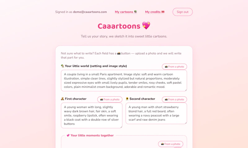 Caaartoons screenshot 2