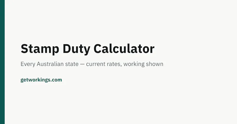 Workings — Stamp Duty Calculator screenshot 3