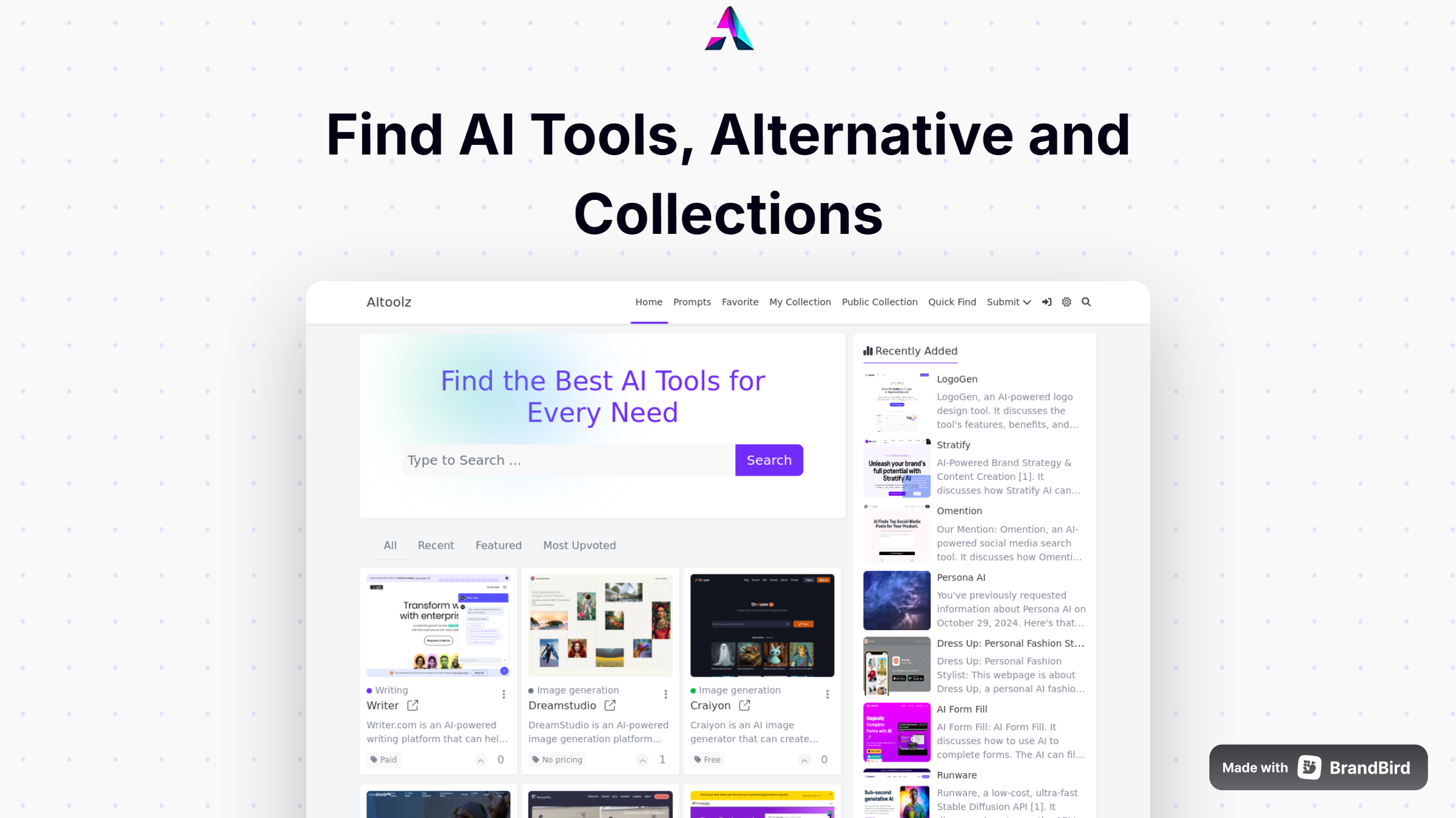 AI Toolz - Trova gli strumenti AI per ogni esigenza - Strumenti AI, migliori alternative e collezioni media 1
