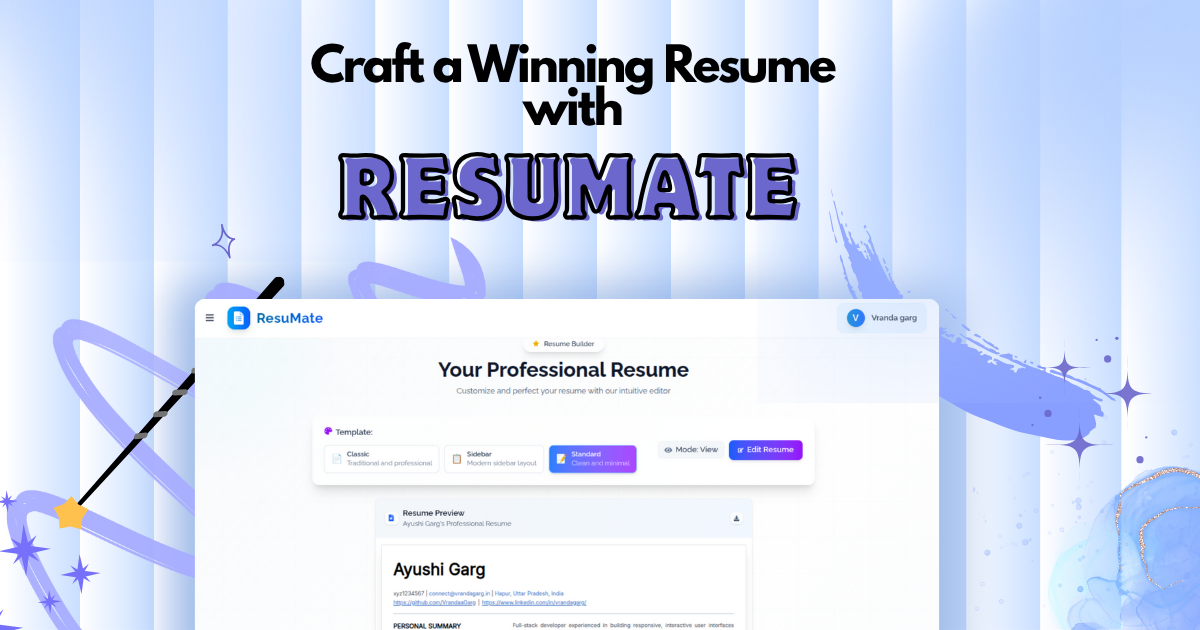 ResuMate gallery image