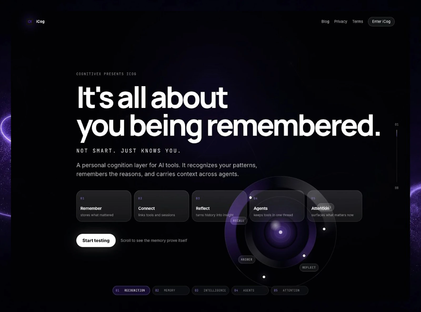 CognitvX screenshot 2