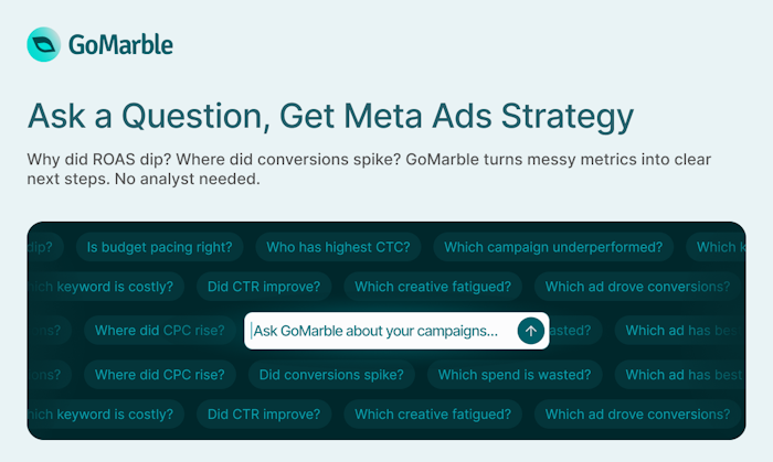 GoMarble AI for Meta Ads产品图