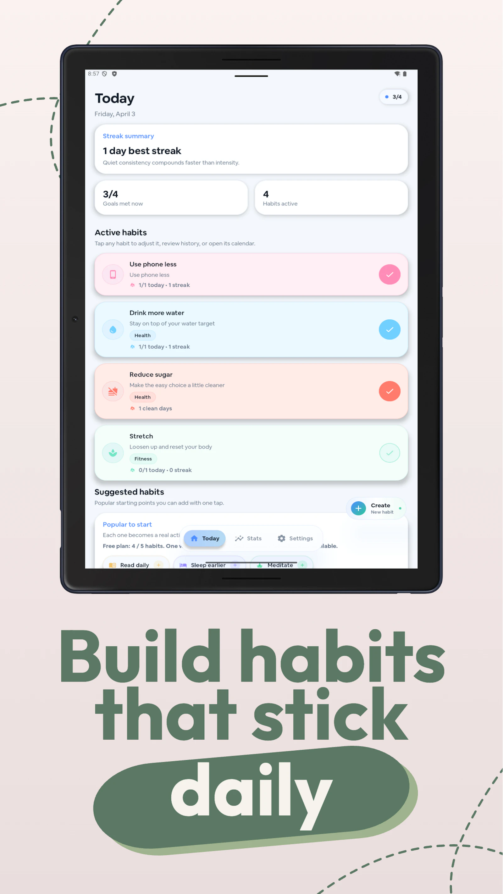 Upflow: Habit Tracker screenshot 6