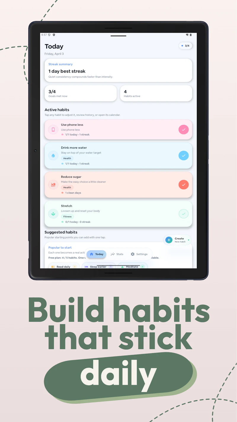Upflow: Habit Tracker screenshot 6